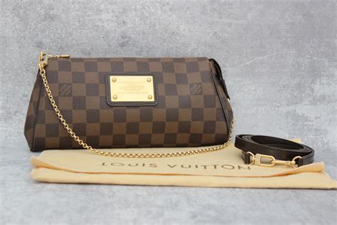 louis vuitton eva clutch damier ebene|louis vuitton damier ebene crossbody.